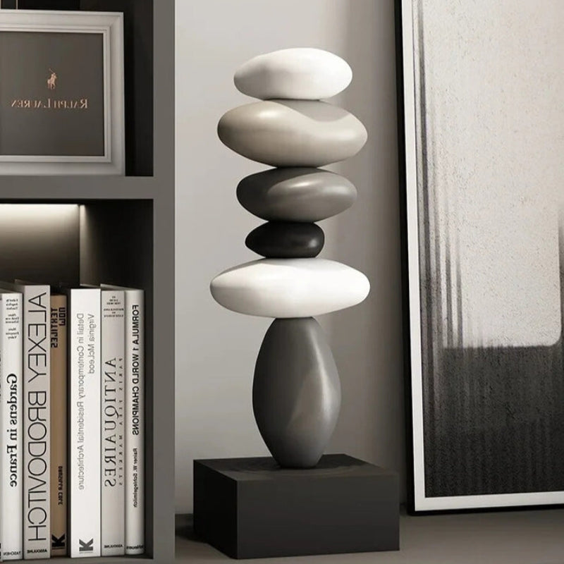 ZenStack - Sculpture contemporaine en empilement de pierres