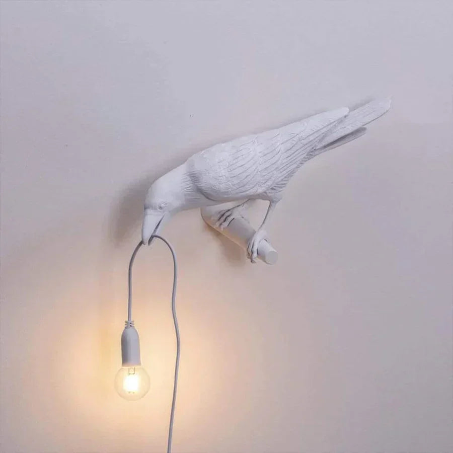 FeatherGlow - Lampe Fugle à éclairage ambiant artistique