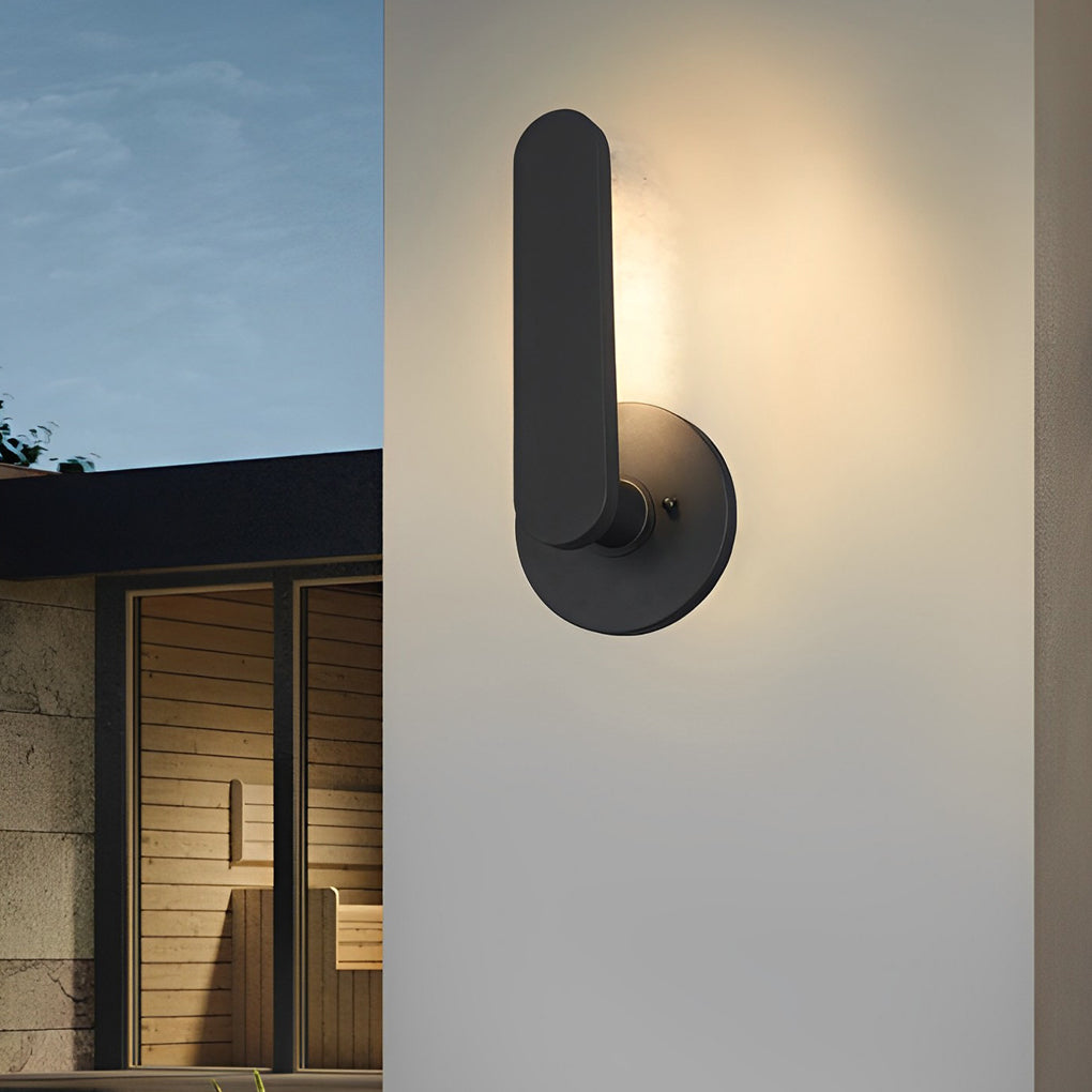 Aura - Lampe murale LED moderne pour extérieur