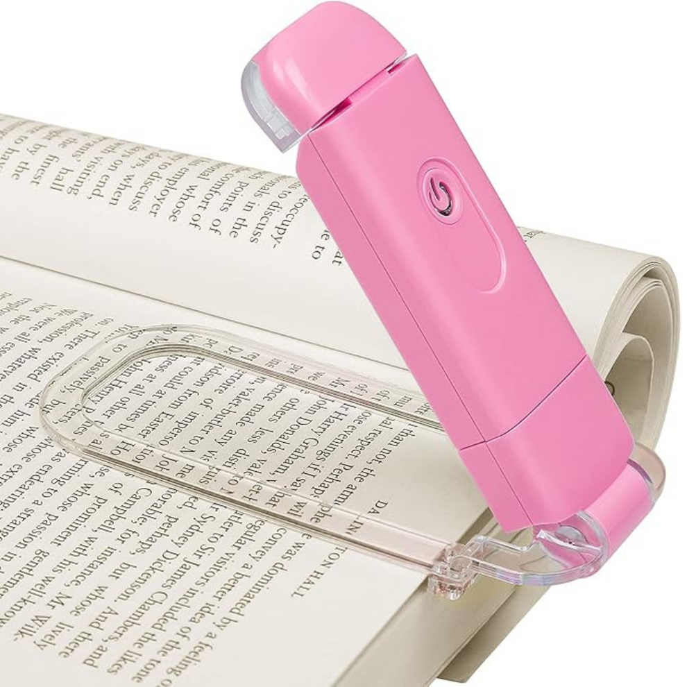 GlowClip - Lampe de lecture LED portable avec un design clip-on facile