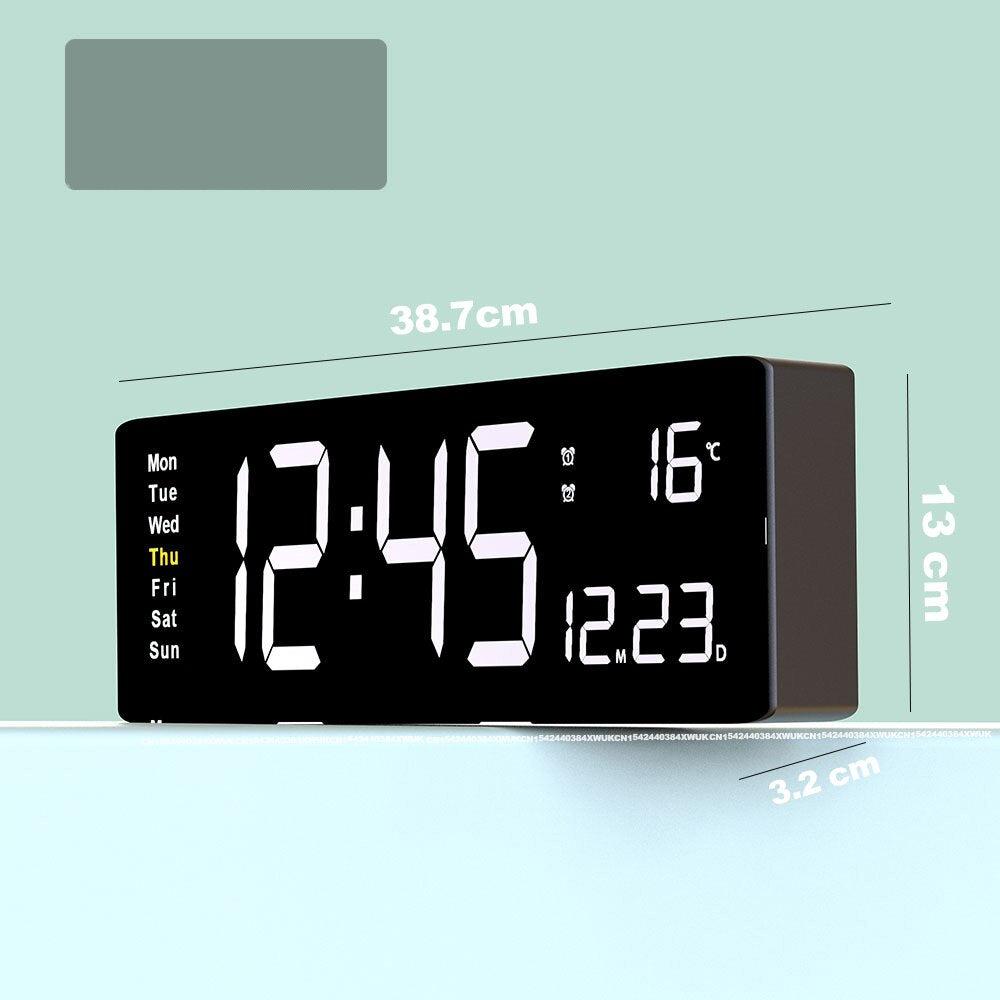 LumiTime - Horloge numérique élégante avec écran éclairé