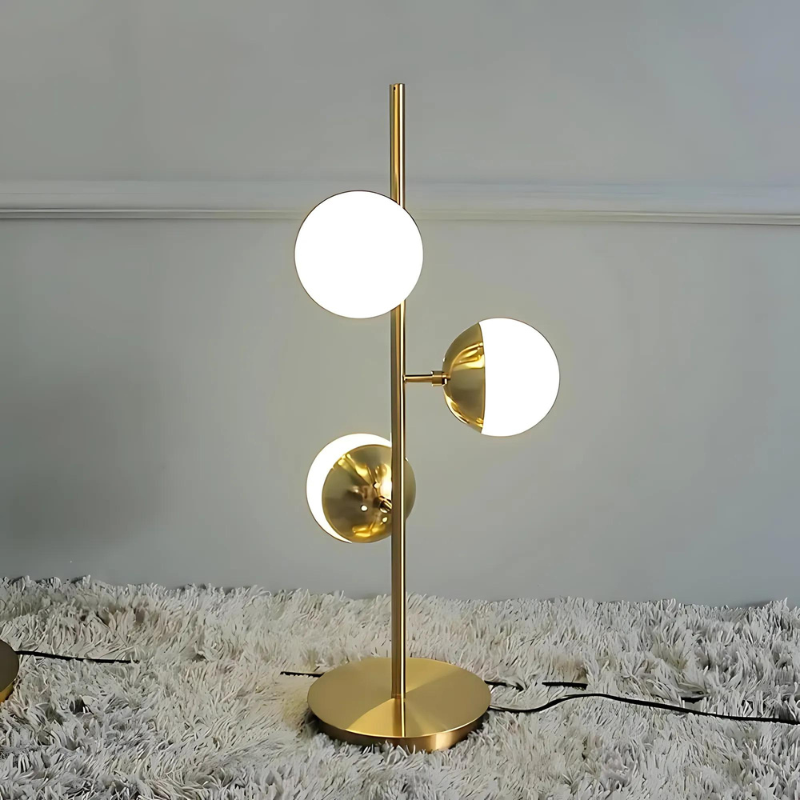 LumiSphere Lampe de Table Moderne – Éclairage Élégant et Ambiant