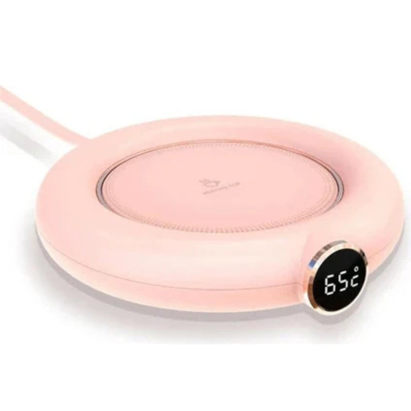 HeatWave – Chauffe-tasse USB avec affichage LED pour des boissons chaudes parfaites