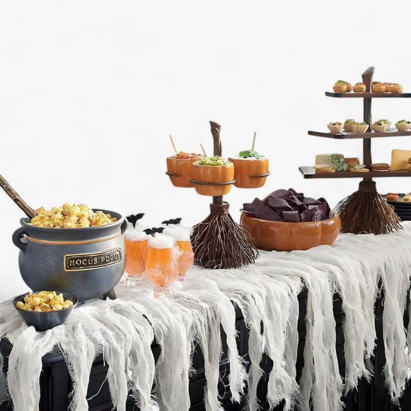 Plateau de service Hexenton – Plateau en forme de chaudron d'Halloween