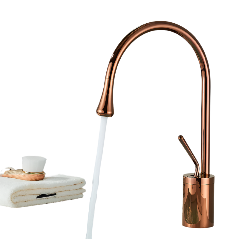 Robinet de salle de bains élégant