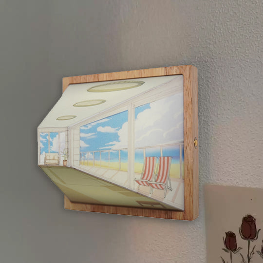 ArtGlow - lampe murale à illusion optique 3D