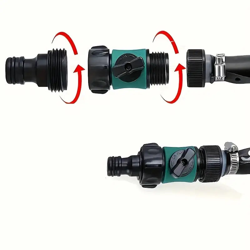 Système d'arrosage universel pour trampoline – Tuyau en PVC noir avec pulvérisateurs pour le rafraîchissement en plein air et le jeu dans le jardin