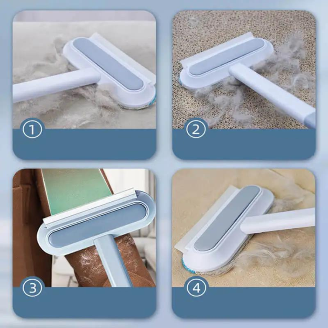MultiCleaner - La brosse ultime pour enlever les poils d'animaux et la poussière