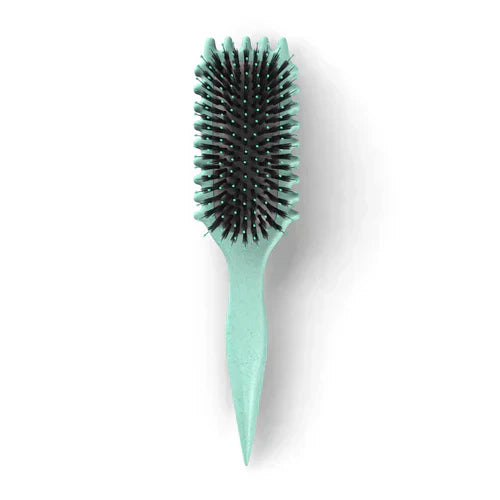 Brosse de Styling 3-en-1 – Parfaite pour des Boucles Définies, Séparation et Contrôle des Frisottis