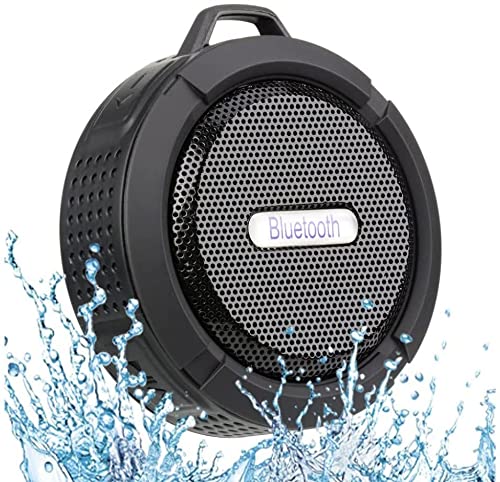 SoundGrip Enceinte Bluetooth Portable - Sans Fil et Résistante à l'Eau avec Ventouse