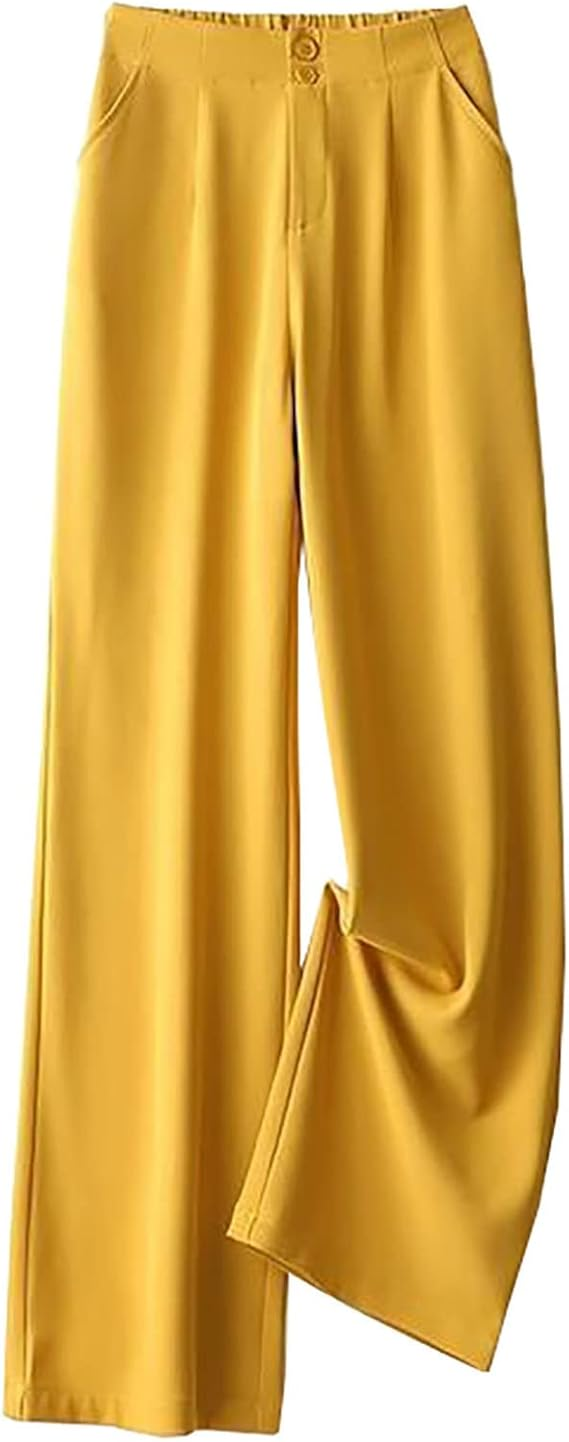 Gloria - Pantalons taille haute sur mesure à jambes larges