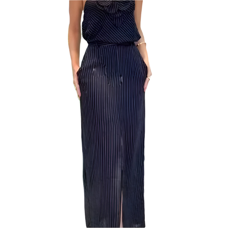 Mila - Ensemble d'été à bretelles et décolleté carré