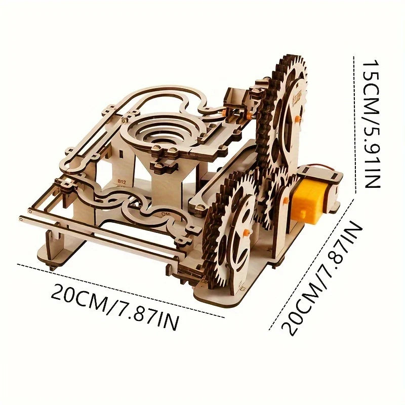 Puzzle en boule à traction 3D TrackMaster – kit de modèle mécanique DIY pour adolescents et adultes