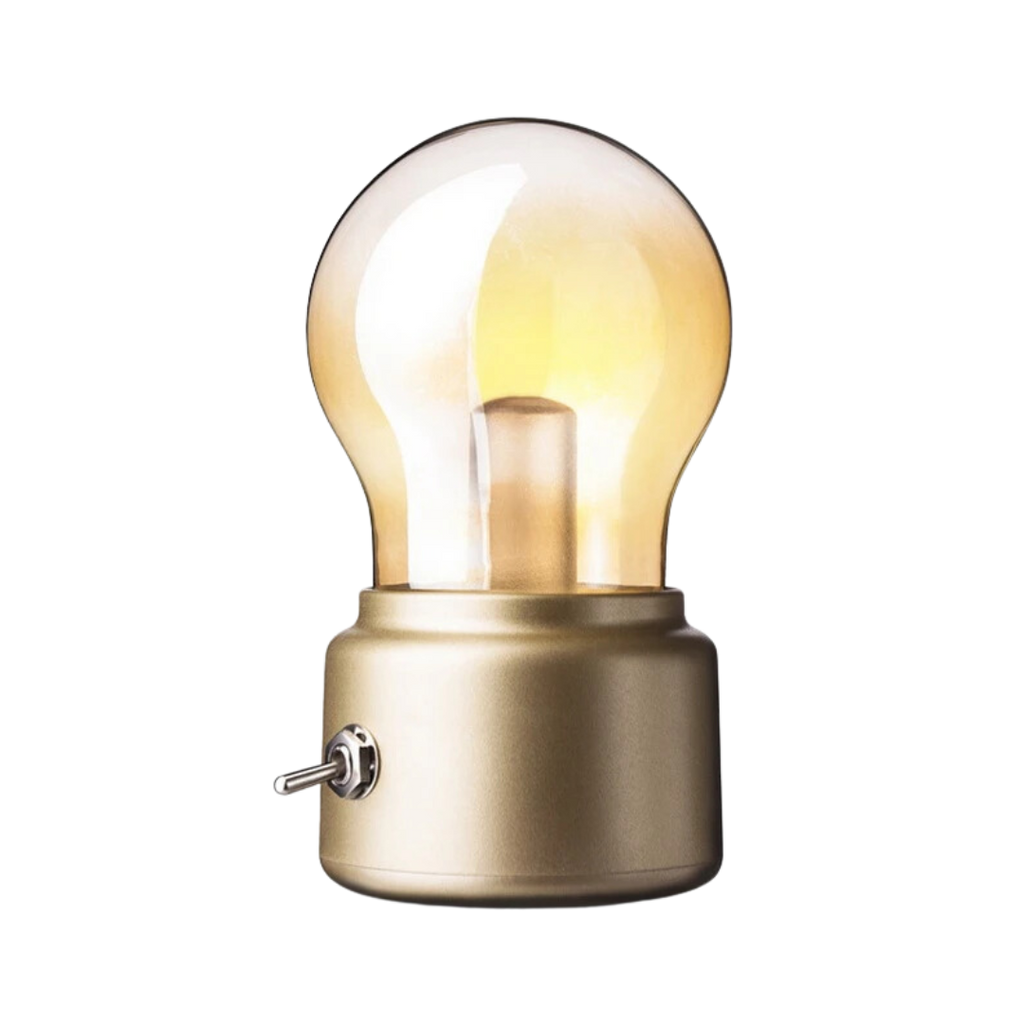 Nostalume Lampe de Bureau Portable – Design Vintage avec Flexibilité Moderne