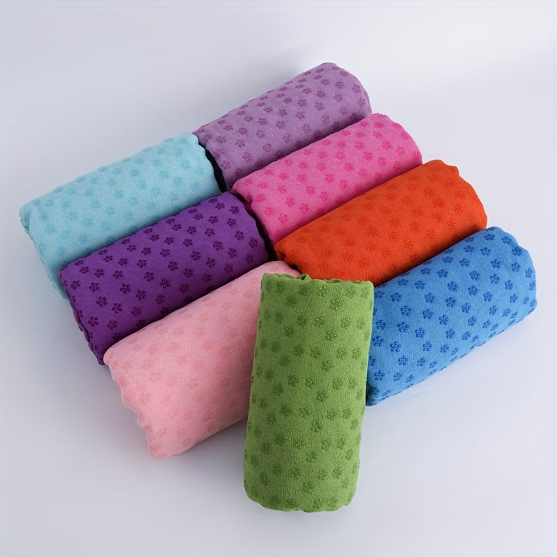 Tapis de yoga antidérapant - Pliable et lavable