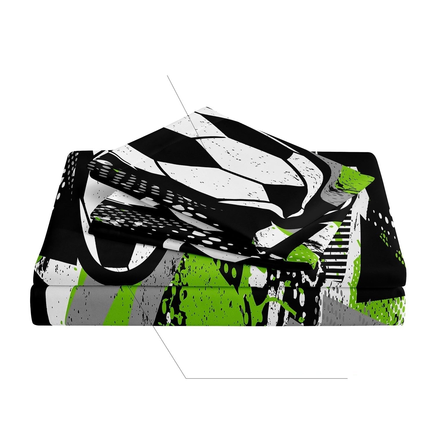 GoalKick - Rêve dans le jeu avec l'ensemble de literie Soccer