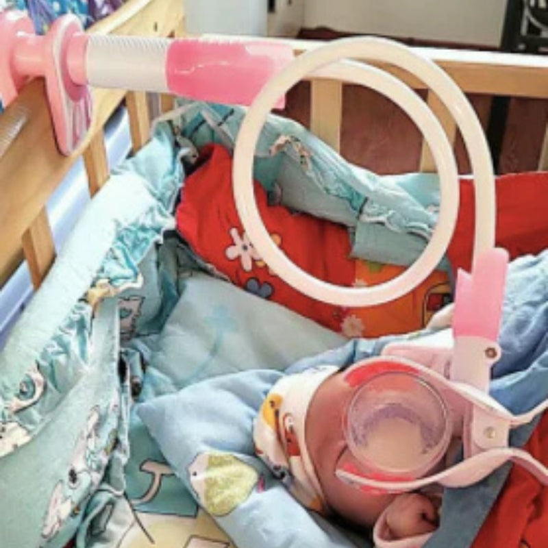 HolderEase - Support de bouteille à tétine mains libres ajustable