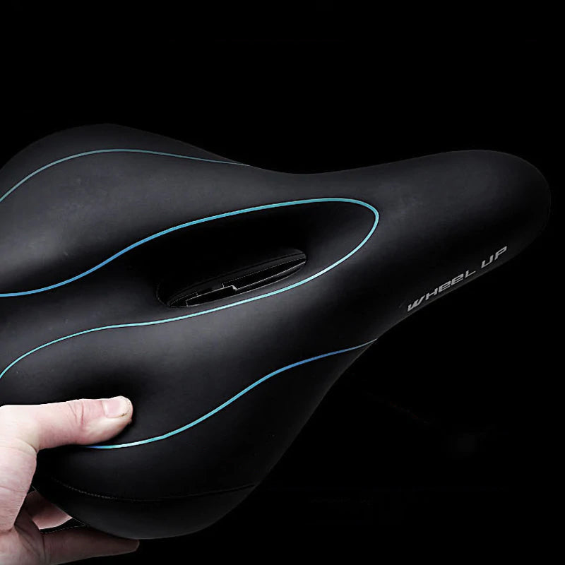 RideComfort - Selle de vélo avec feu arrière souple