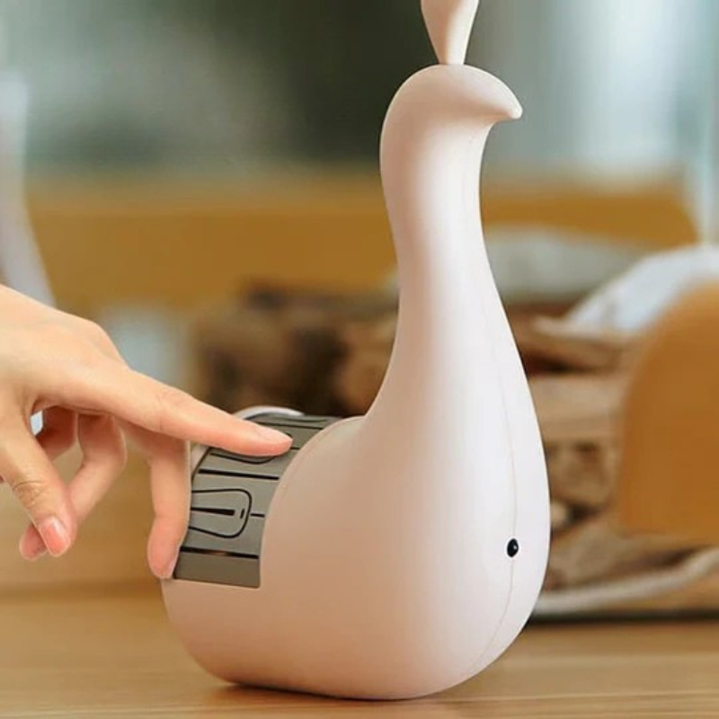 PeacockGlow Lampe de projection LED – Lampe décorative avec télécommande et effets de couleurs