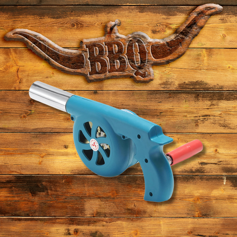 BlazeBoost - Allume-feu portable à main pour barbecue et feu de camp