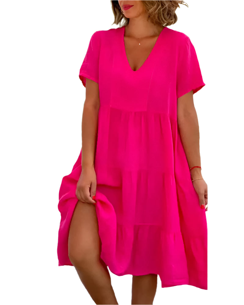 Robe chemise élégante Sofie pour femmes