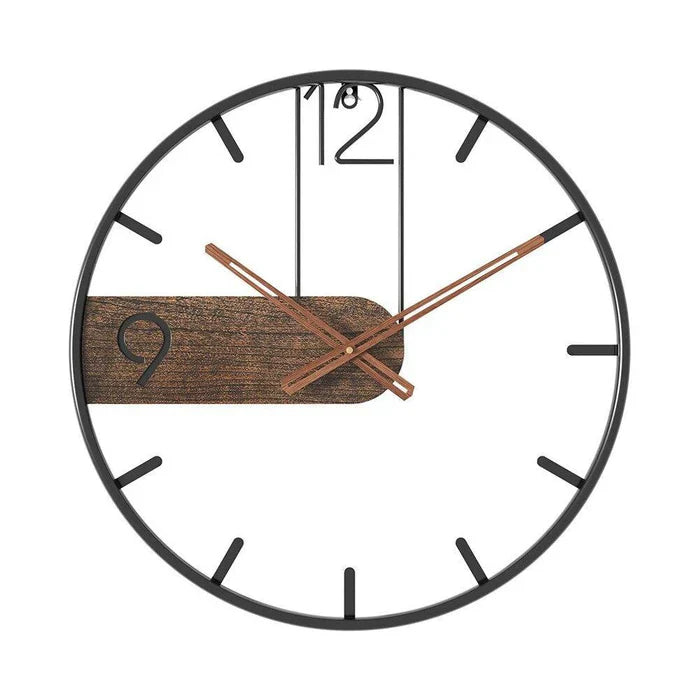 ModernRound - Horloge murale avec mouvement silencieux à quartz