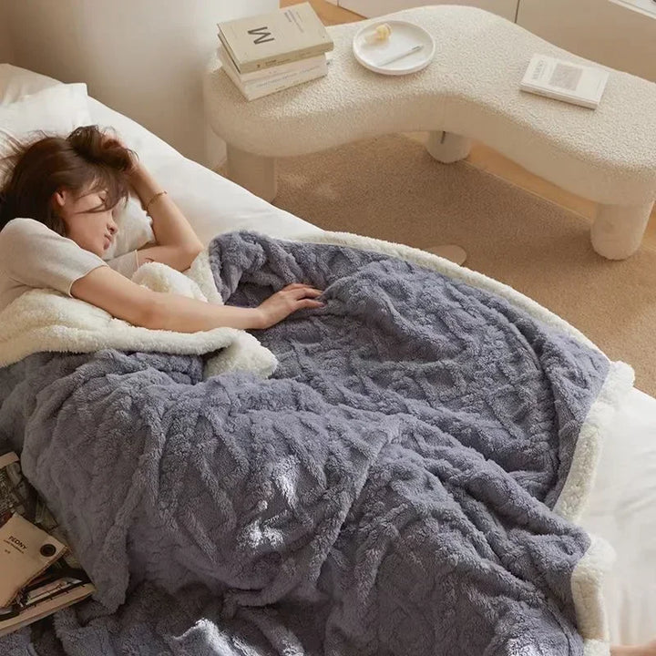 CloudSoft - Couette en polaire épaisse ultime