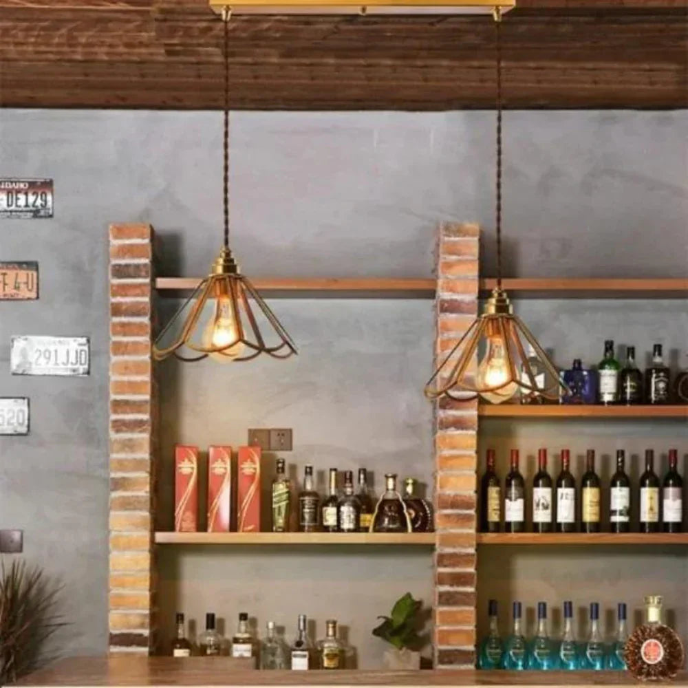 LumiGlas Suspension – Éclairage Élégant avec Abat-jour en Verre Texturé