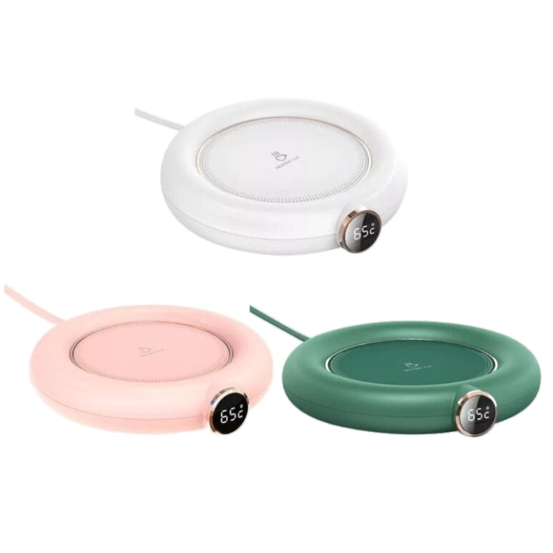 HeatWave – Chauffe-tasse USB avec affichage LED pour des boissons chaudes parfaites