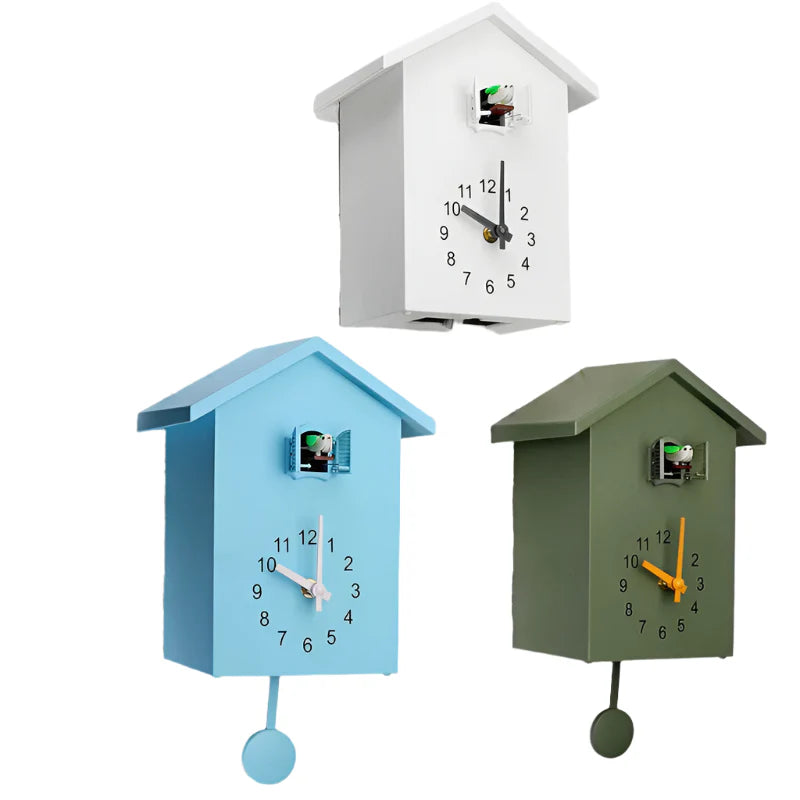 Pendule Murale à Quartz Classique Cuckoo pour Maison et Bureau