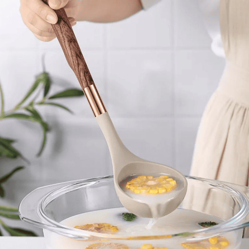 CulinaryEase - Ensemble d'ustensiles de cuisine en silicone