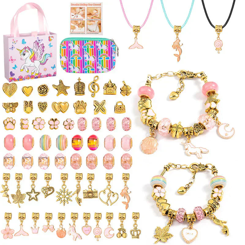 Bracelet à breloques DIY pour filles