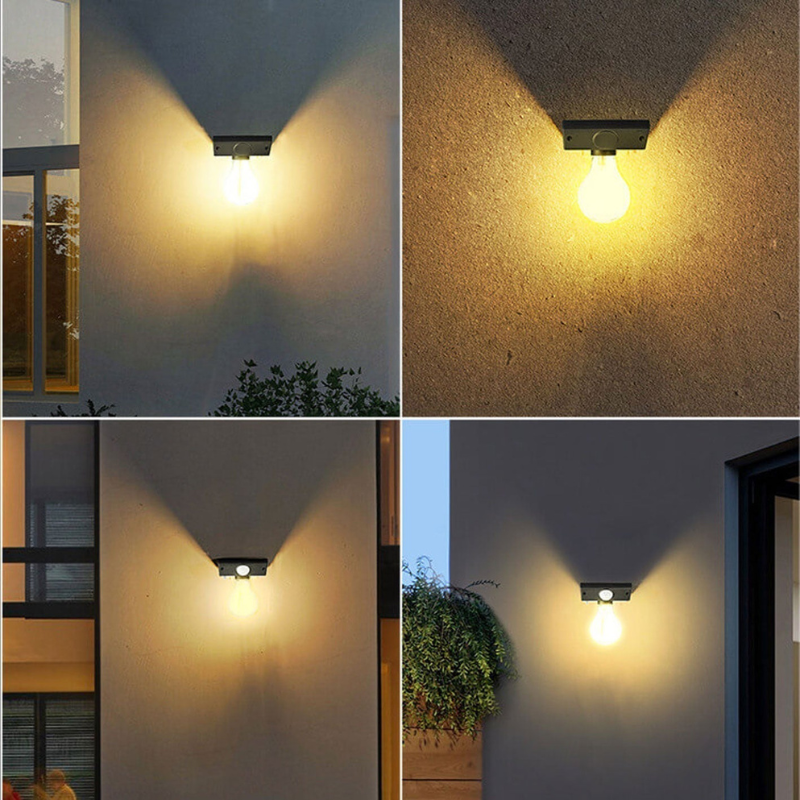 SolarGuard - Lampe murale avec détecteur de mouvement