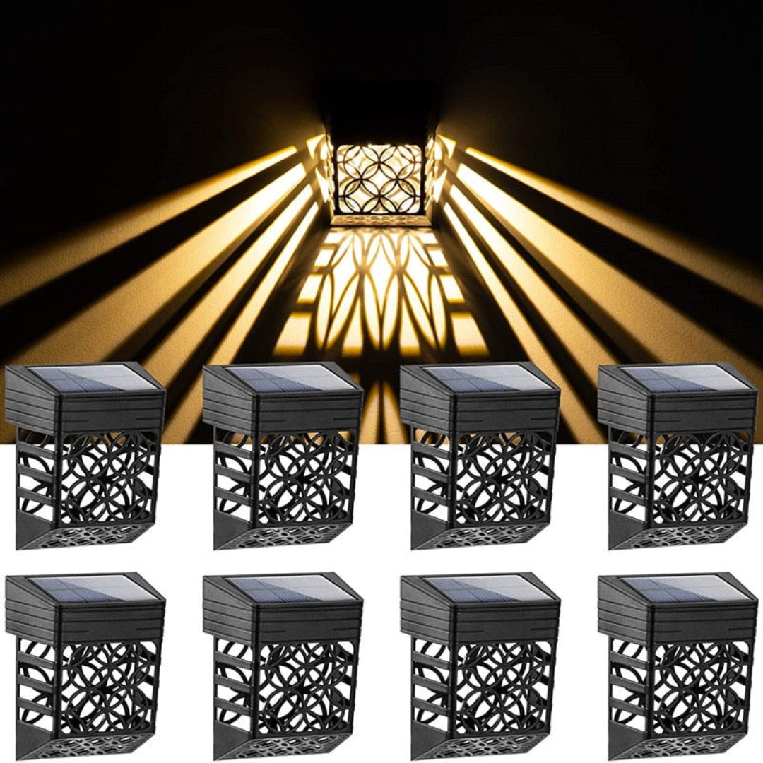 SolarSense – Lampe solaire intelligente avec capteur de mouvement pour éclairage extérieur