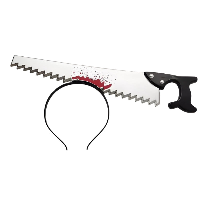 Headband Halloween GothicGlow – Style gothique sombre pour fêtes d'épouvante