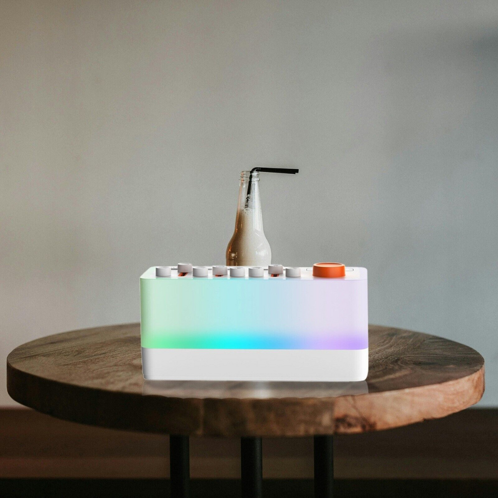 GlowTime - Réveil numérique minimaliste avec lumière nocturne chaude