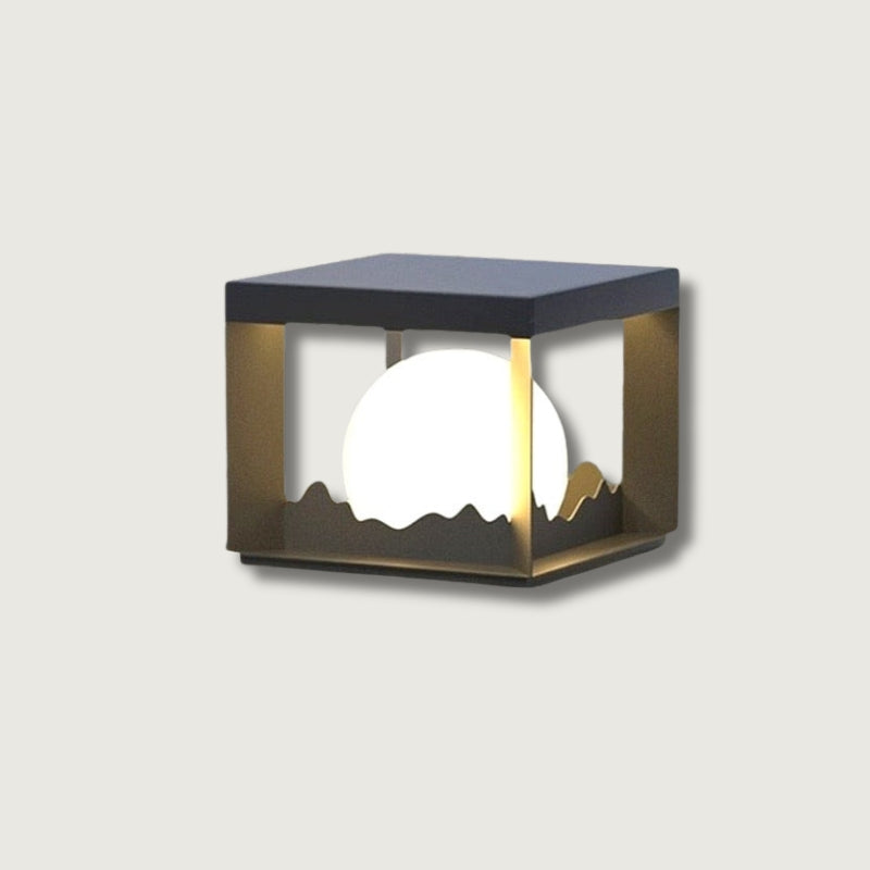 ClaraLux Lampe Solaire – Lampe Murale et sur Pied Moderne pour Usage Extérieur