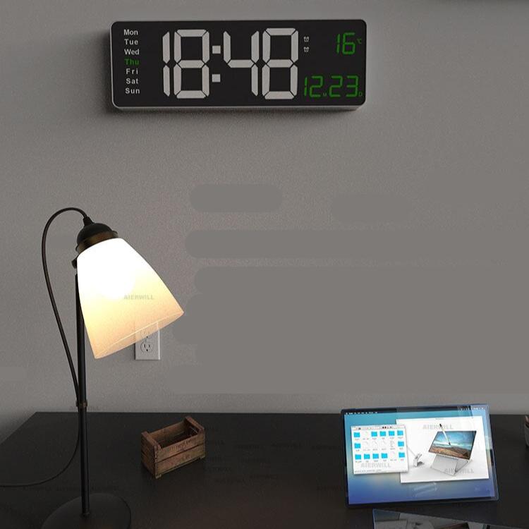 LumiTime - Horloge numérique élégante avec écran éclairé