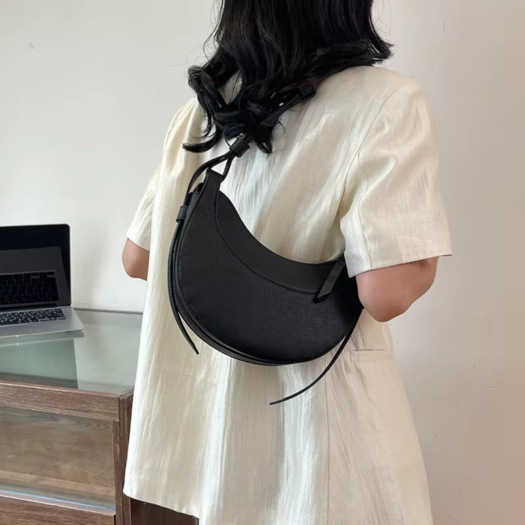 Sofie Élégante Sac à Main Demi-Lune pour Femmes