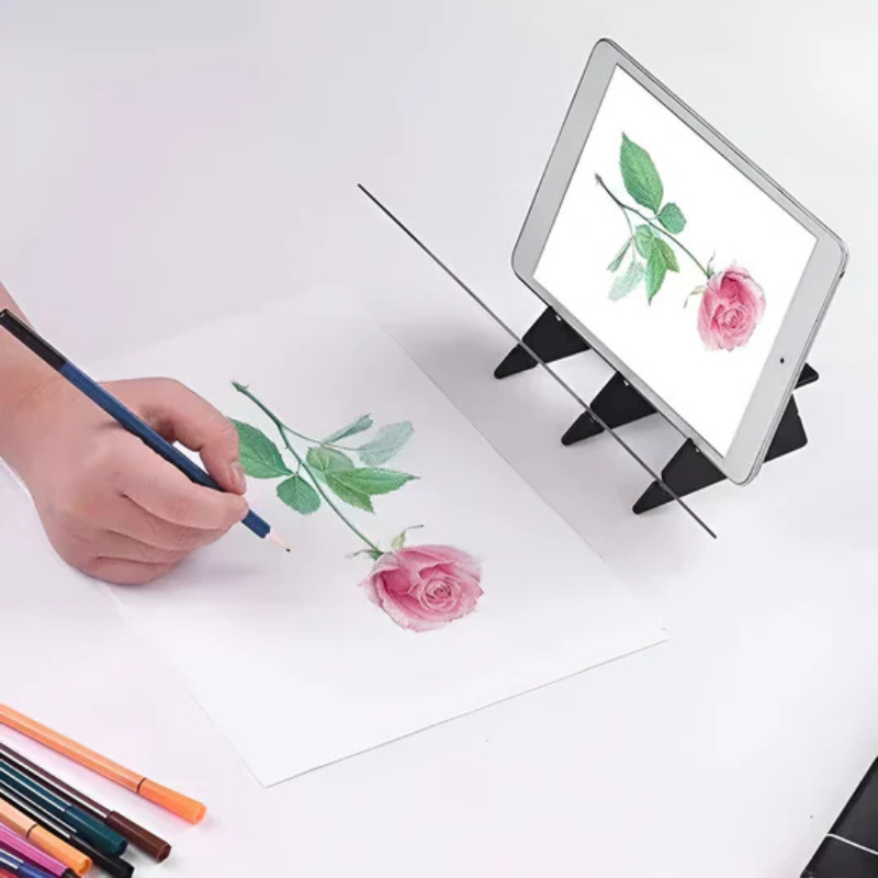 TraceView Tablette de Dessin Optique – Outil de Dessin Transparent pour l'Art