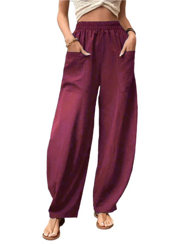 Paulette - Pantalons de lounge à jambes larges pour femmes