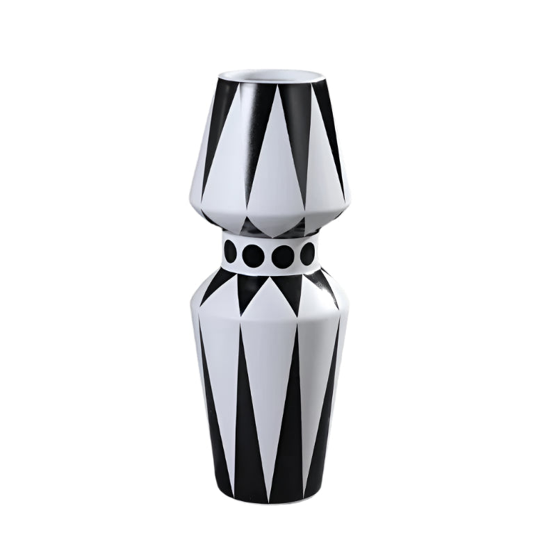 Vase géométrique moderne