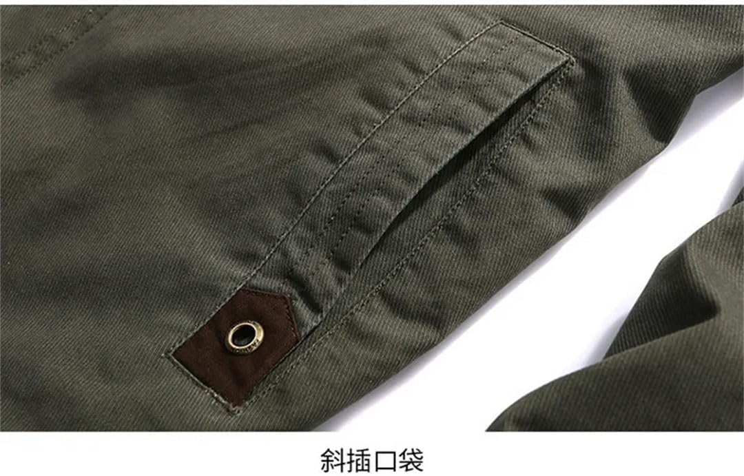 Veste Cargo Oliver - Légère et Élégante Veste en Coton avec Plusieurs Poches