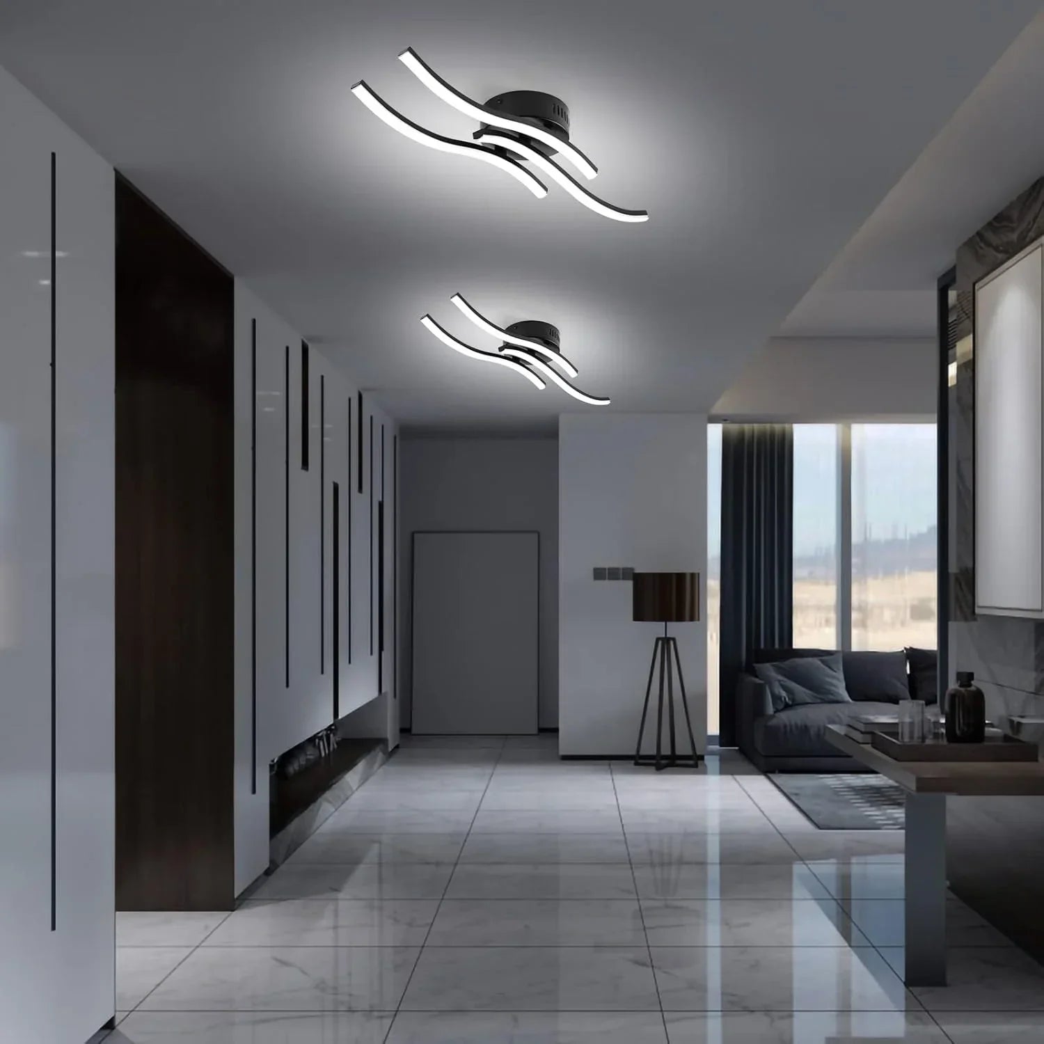 FormLume Applique de Plafond Sculptural