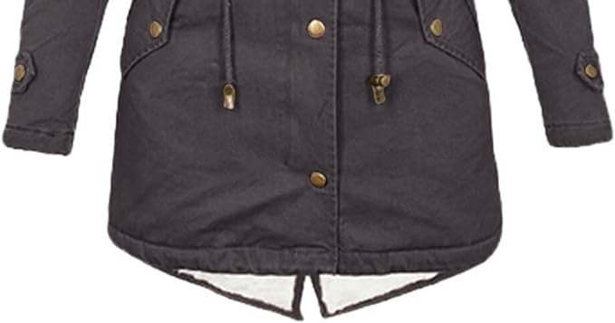 Veste d'hiver boutonnée confortable pour la chaleur et le style