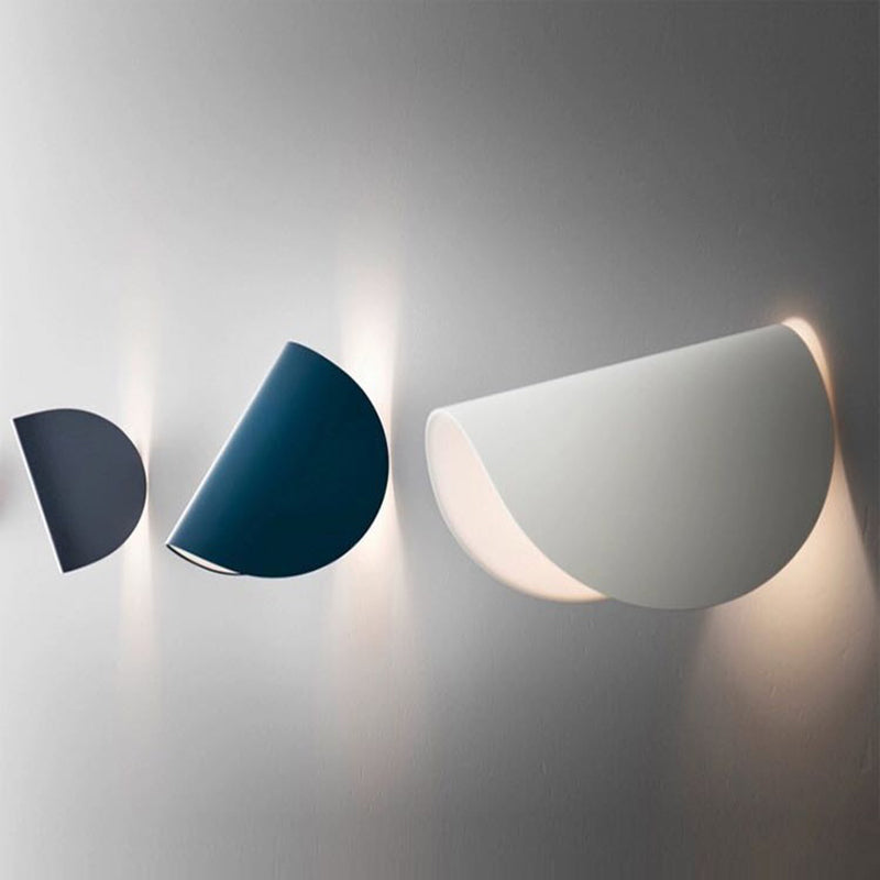 Luminaires muraux modernes en courbe