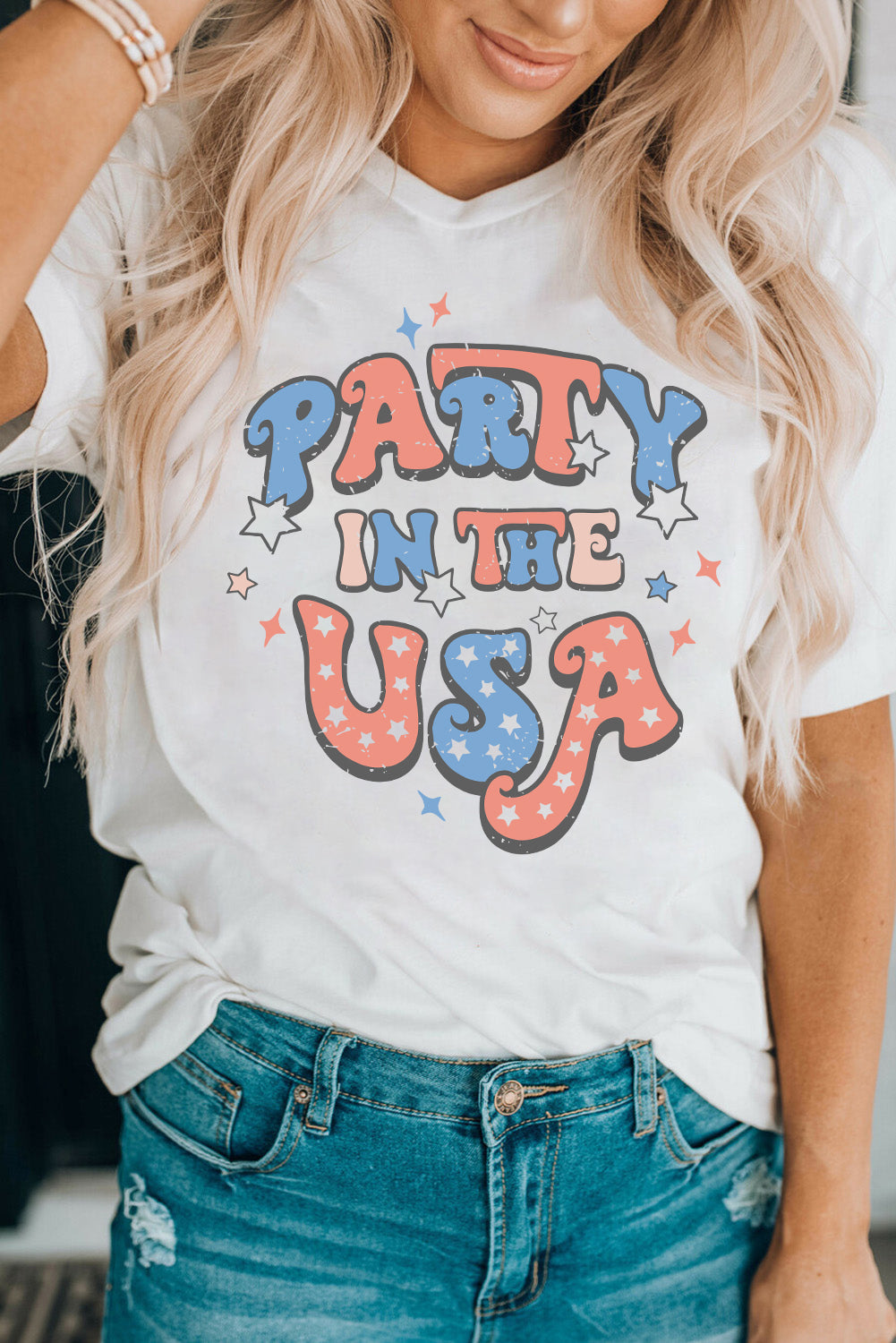 T-shirt graphique Party in the USA