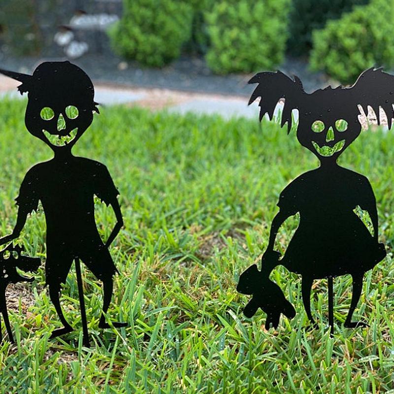 ScareSilhouette Décorations de Jardin Effrayantes
