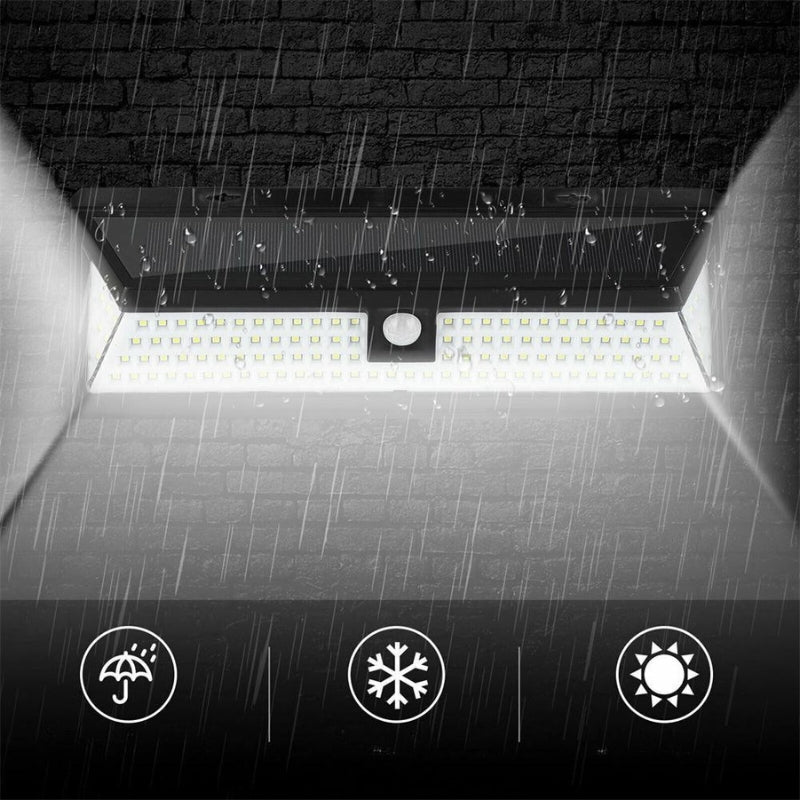 Lampe solaire d'extérieur BrightGuard avec capteur de mouvement