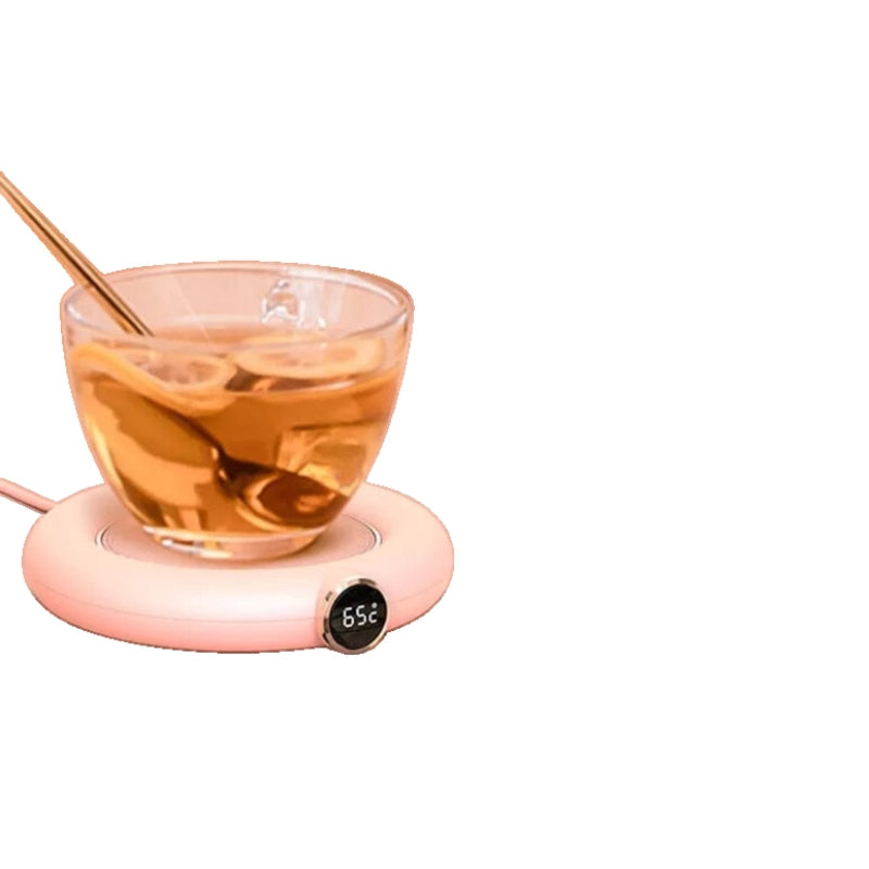 HeatWave – Chauffe-tasse USB avec affichage LED pour des boissons chaudes parfaites